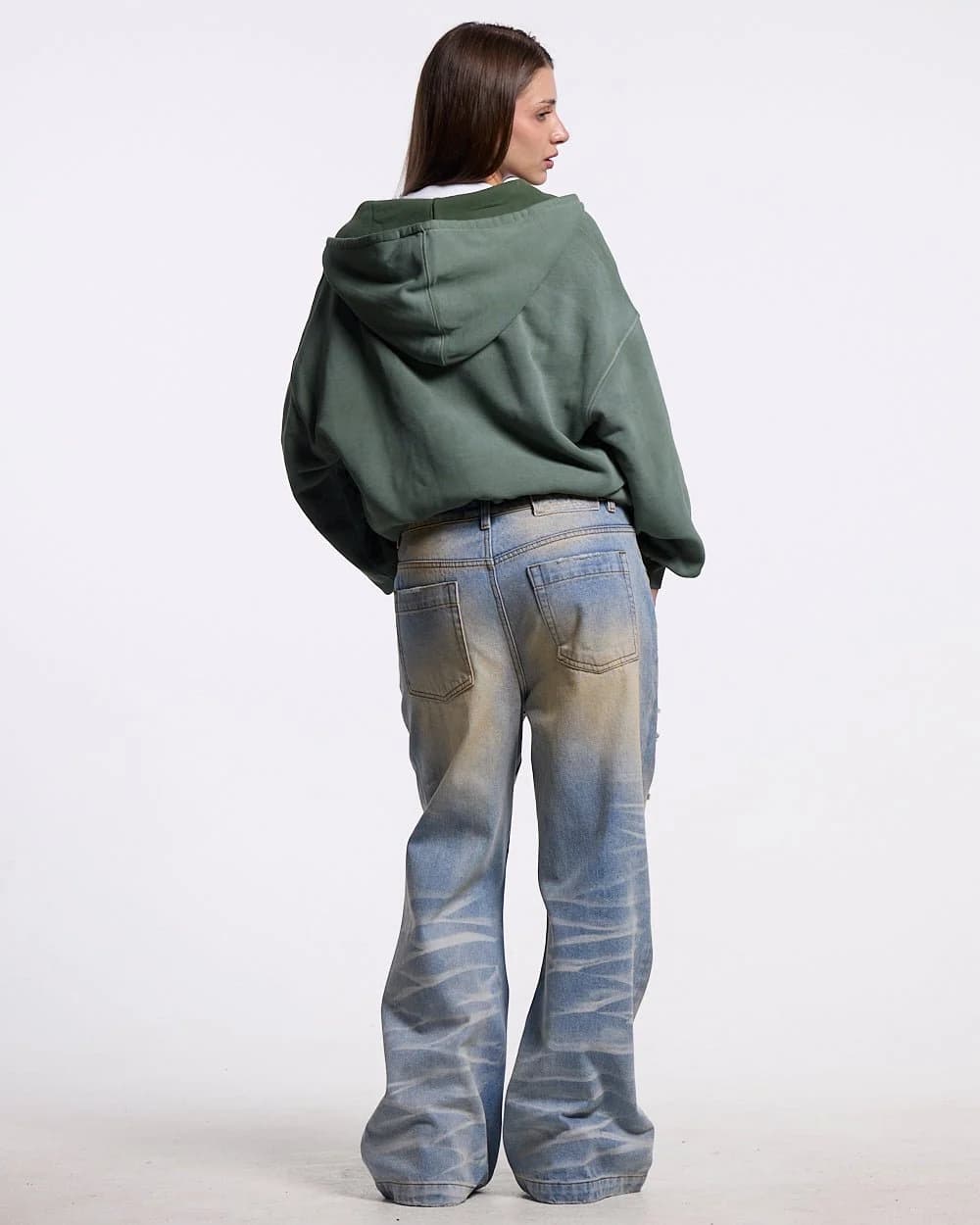 TATTERED PANTS LIGHT DENIM 8