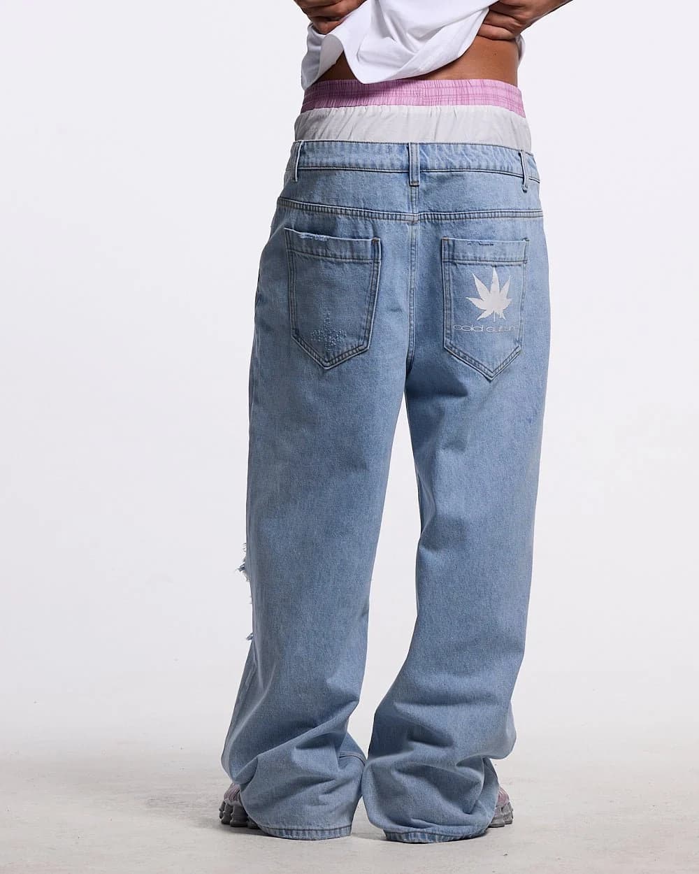 BUD V2 PANTS LIGHT BLUE 4