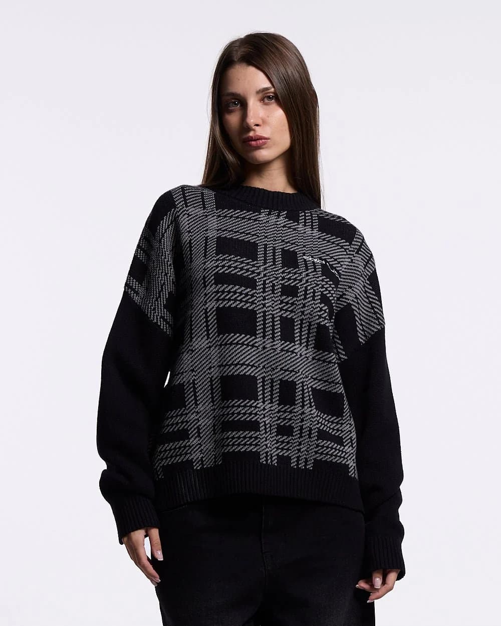 SHETLAND KNIT BLACK 5