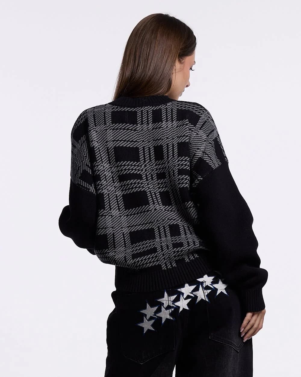 SHETLAND KNIT BLACK 6
