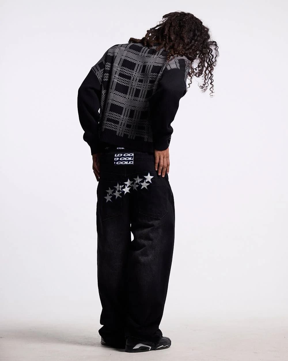 SHETLAND KNIT BLACK 8