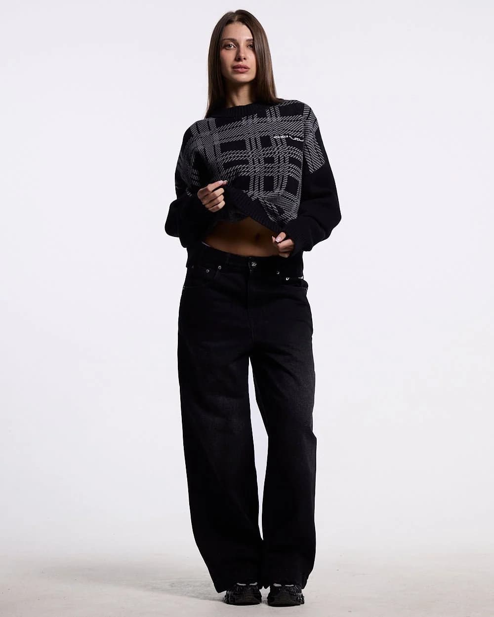 SHETLAND KNIT BLACK 9