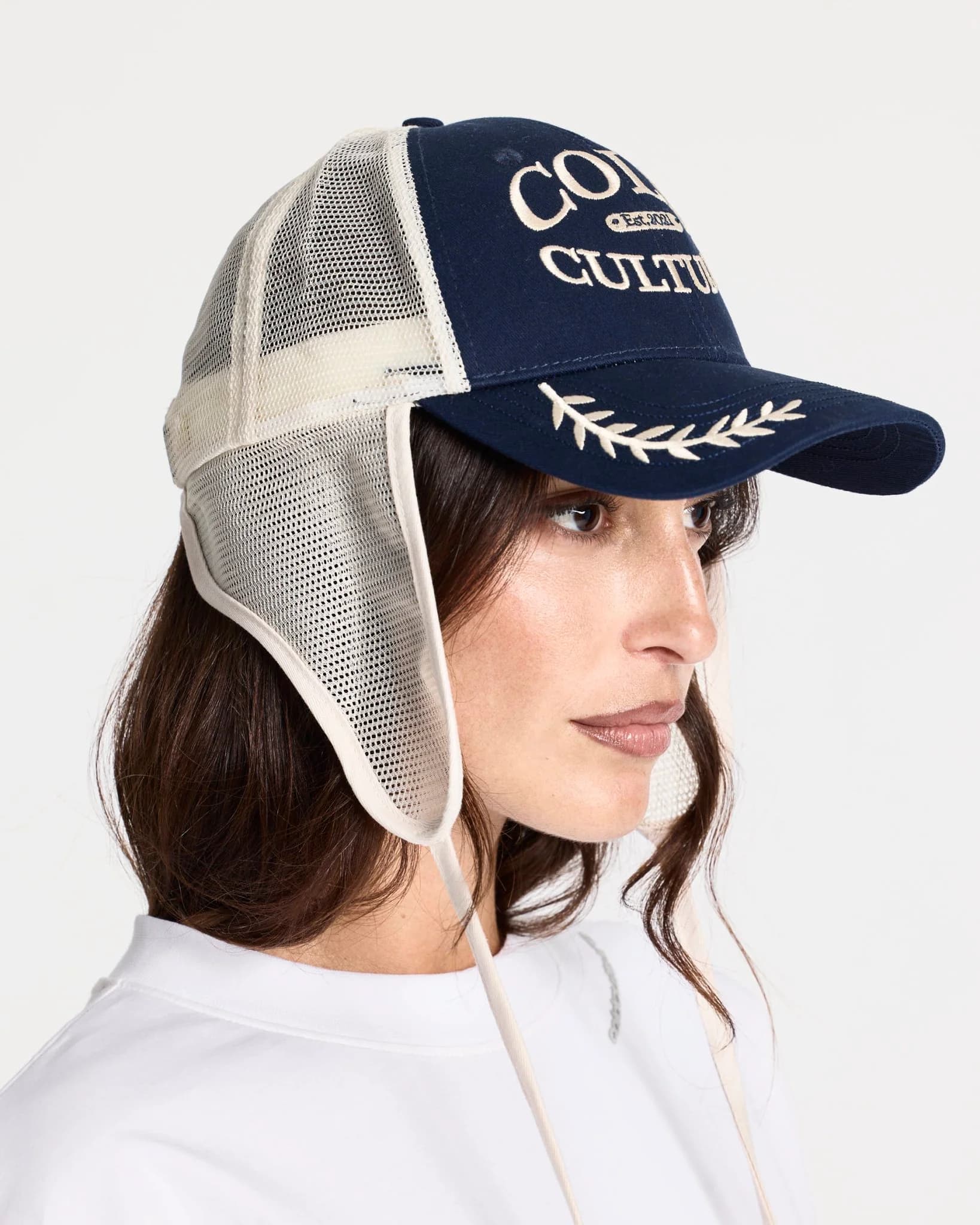 SCOUT CAP NAVY AND OFF-WHITE 7