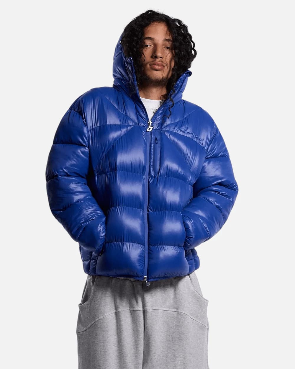 CLOUD ARMOR PUFFER BLUE by COLD CULTURE