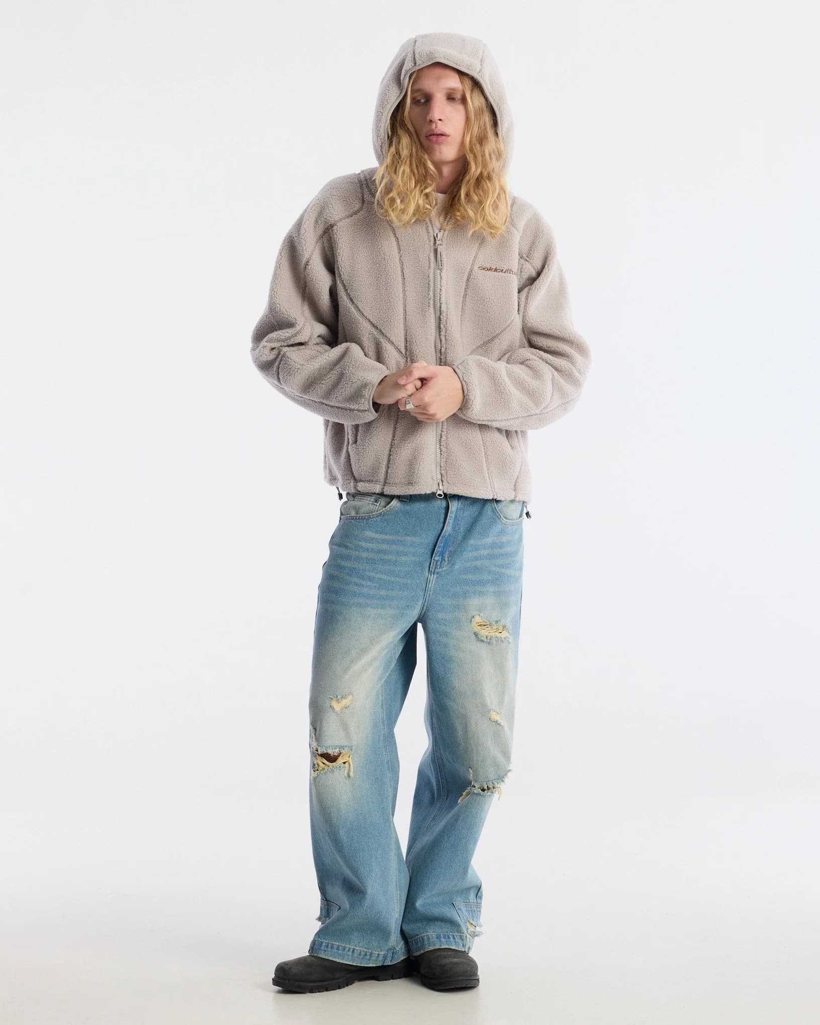 AERO FLEECE BEIGE 5