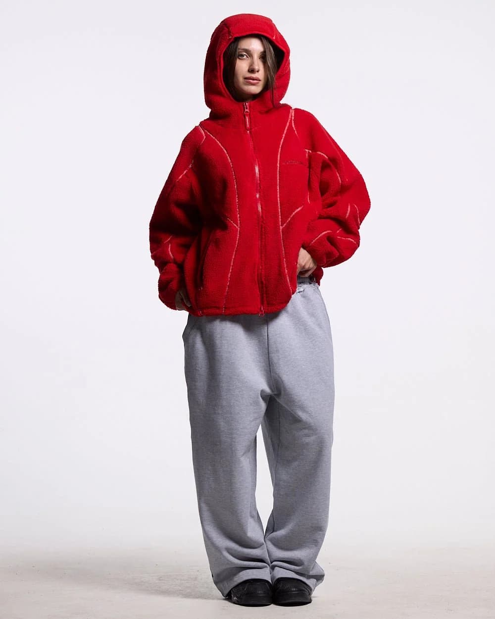 AERO FLEECE RED 9