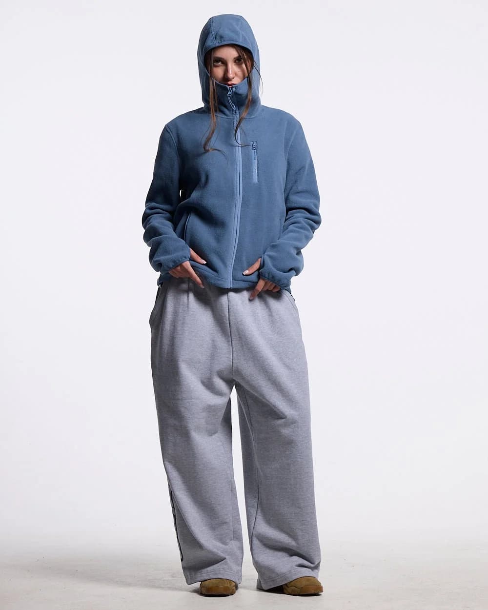 SHADOW FLEECE LIGHT BLUE 9