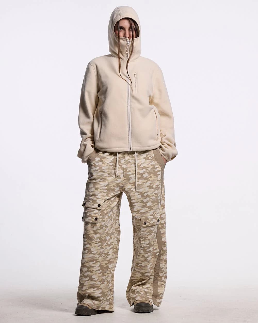 SHADOW FLEECE OFF WHITE 9