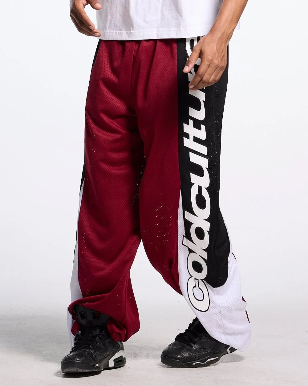 DECALS PANTS BURGUNDY 2