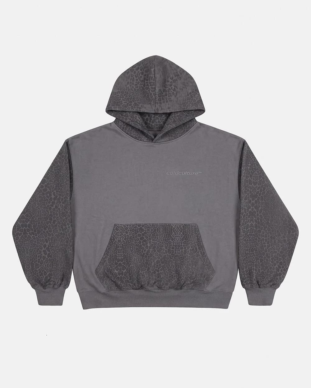 STRIPE HOODIE GREY by COLD CULTURE
