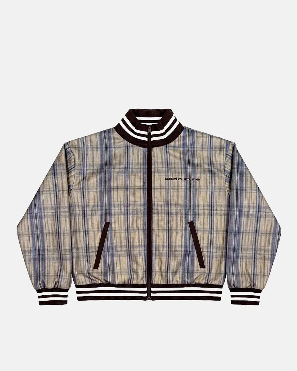 CLUB ZIP UP BROWN 3