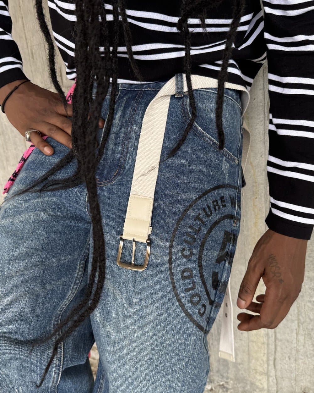 GRUNGE V1 PANTS DARK BLUE 10