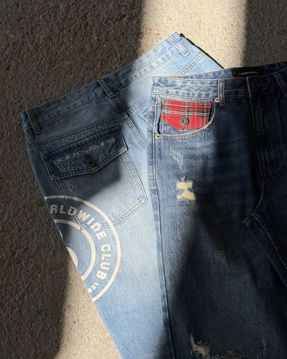 GRUNGE V1 PANTS DARK BLUE 11
