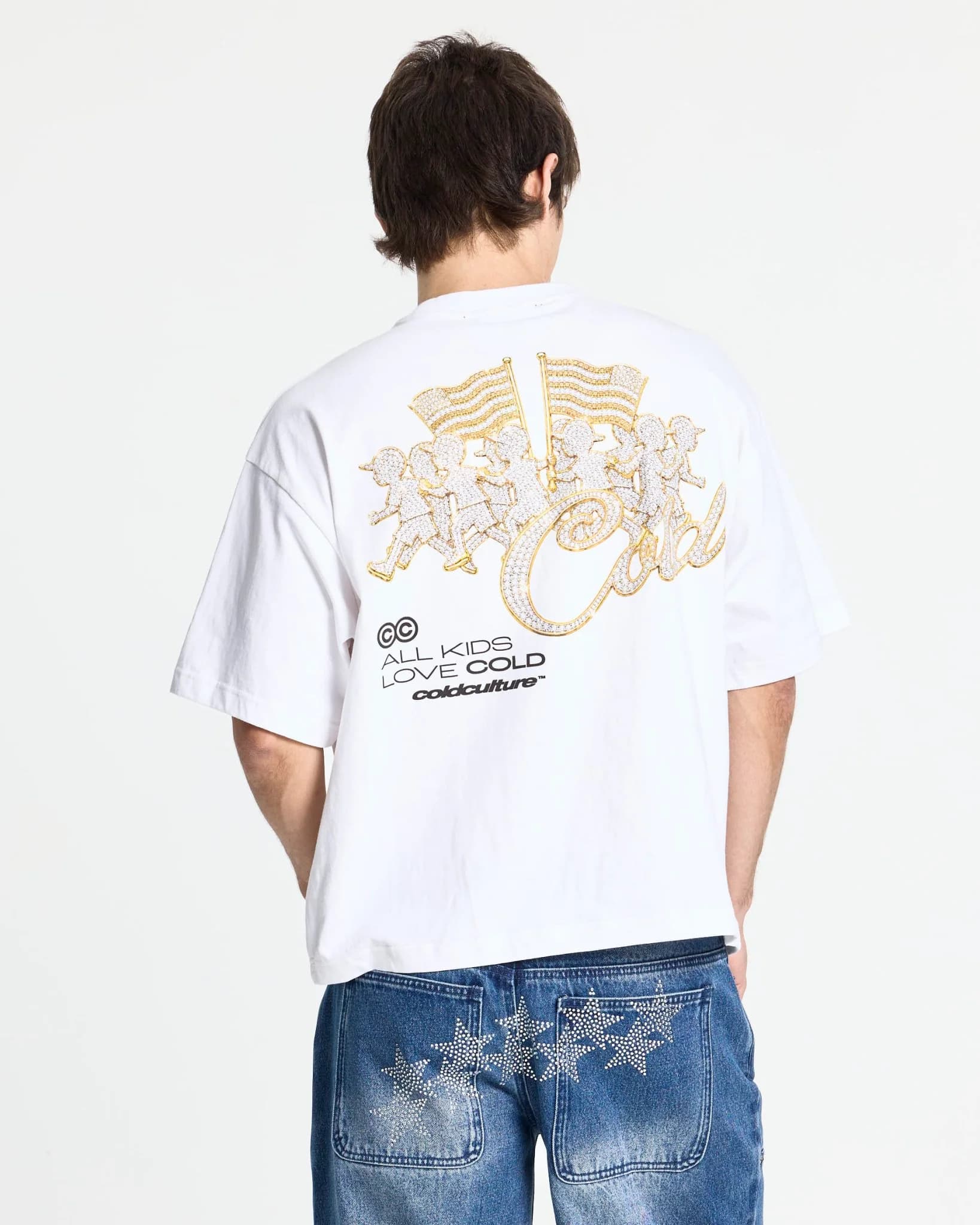 GOLD PARADE TEE WHITE 2