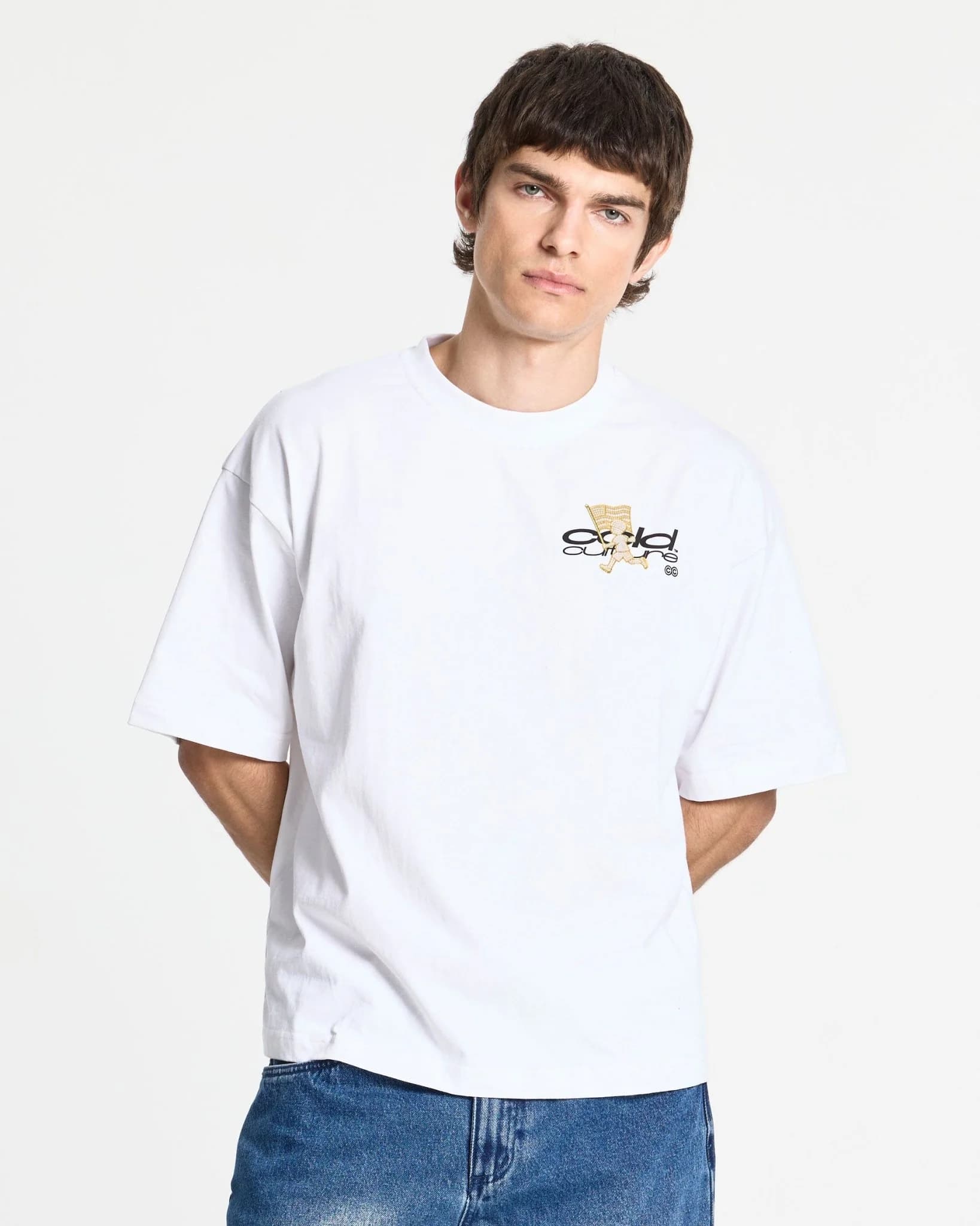 GOLD PARADE TEE WHITE 4