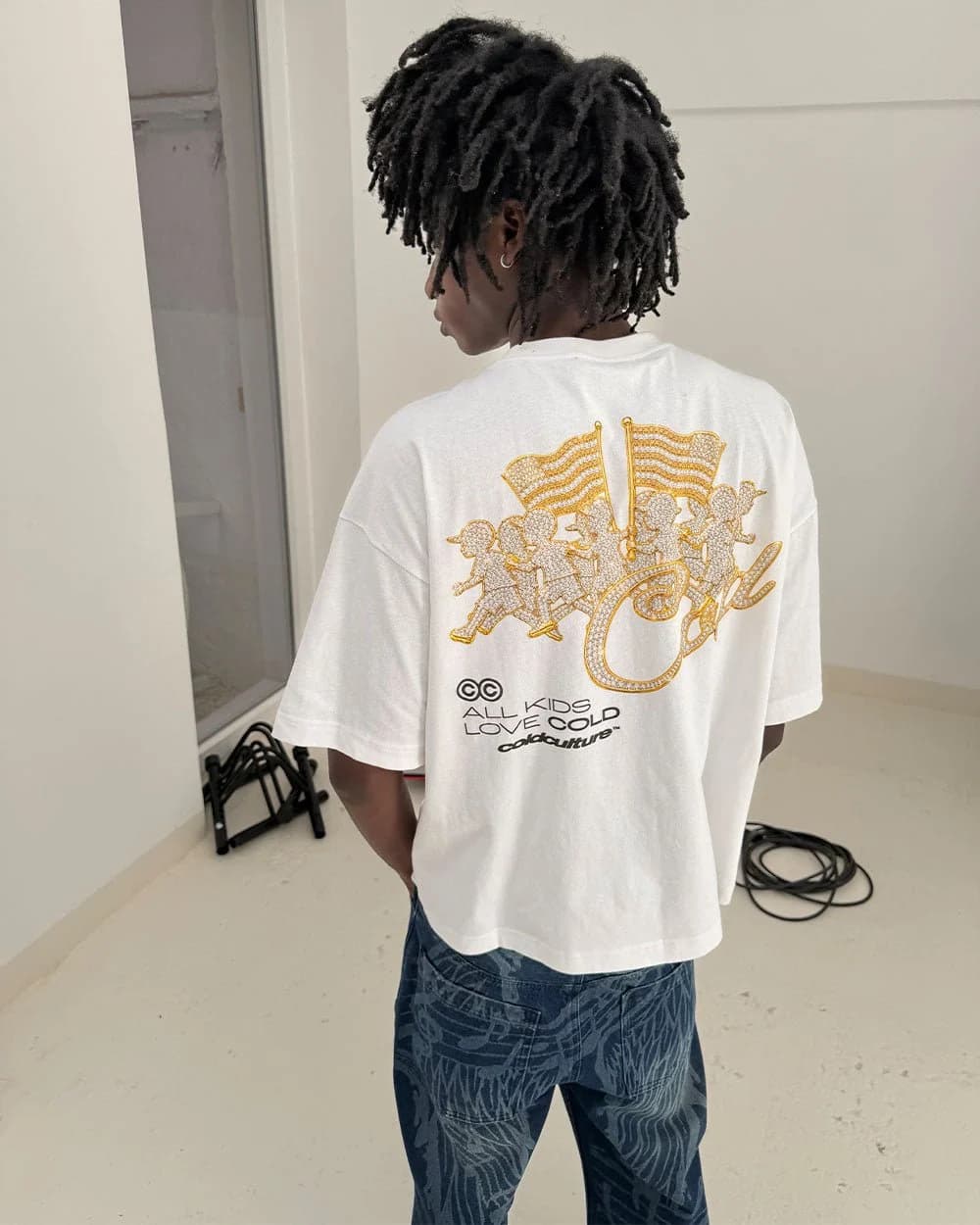 GOLD PARADE TEE WHITE 7