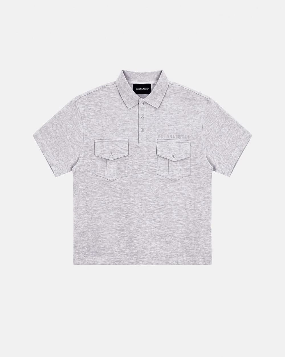 GILDED POLO HEATHER GREY 3
