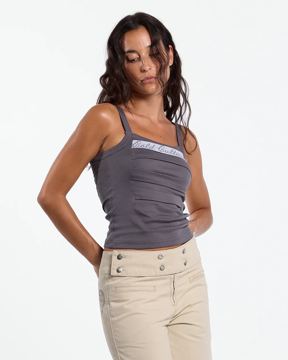 WHISK CAPRI PANTS OFF-WHITE by COLD CULTURE