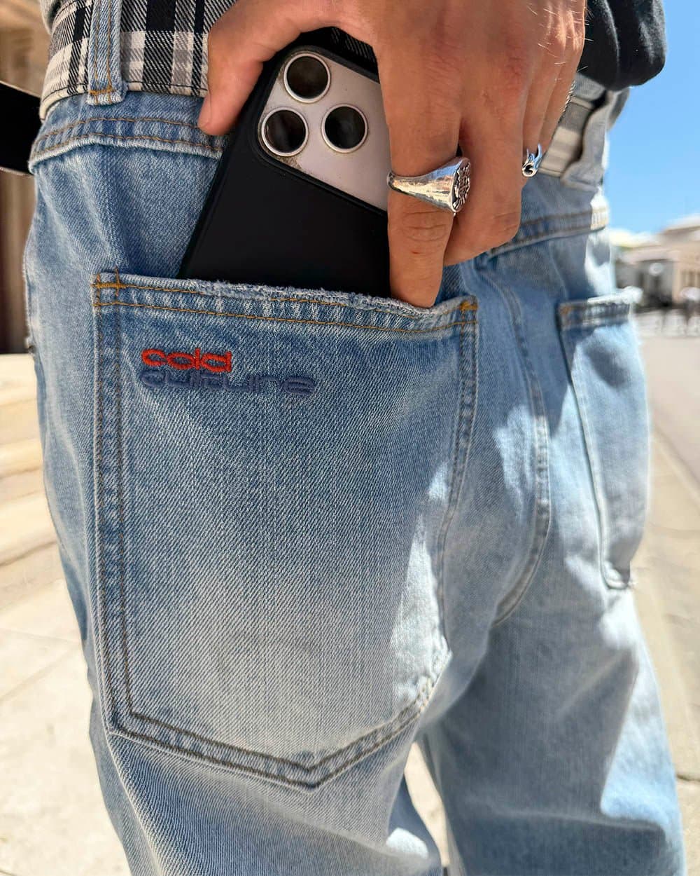 AFTERLIGHT V1 PANTS LIGHT DENIM 9