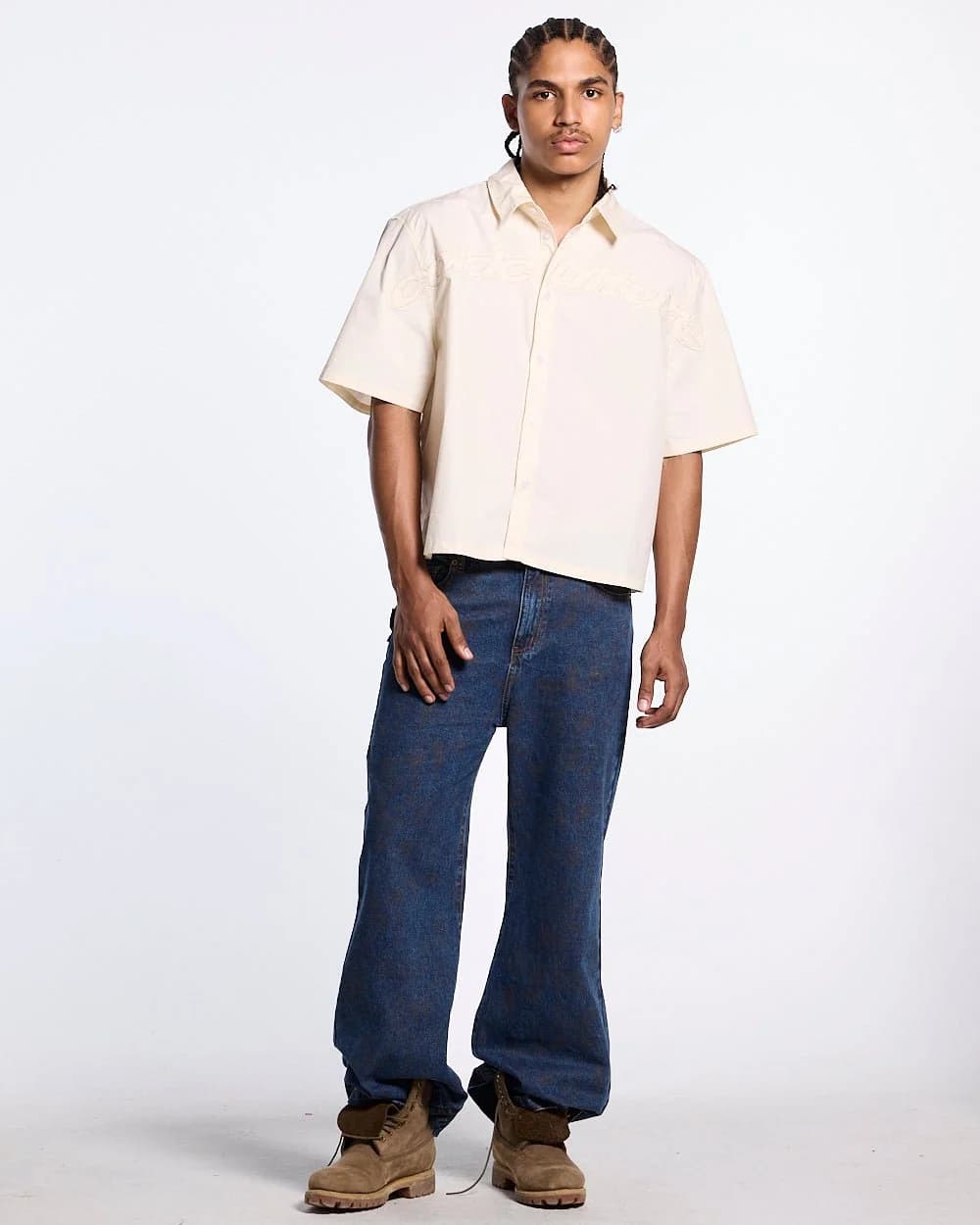SUN DISTRESS SHIRT BEIGE 5