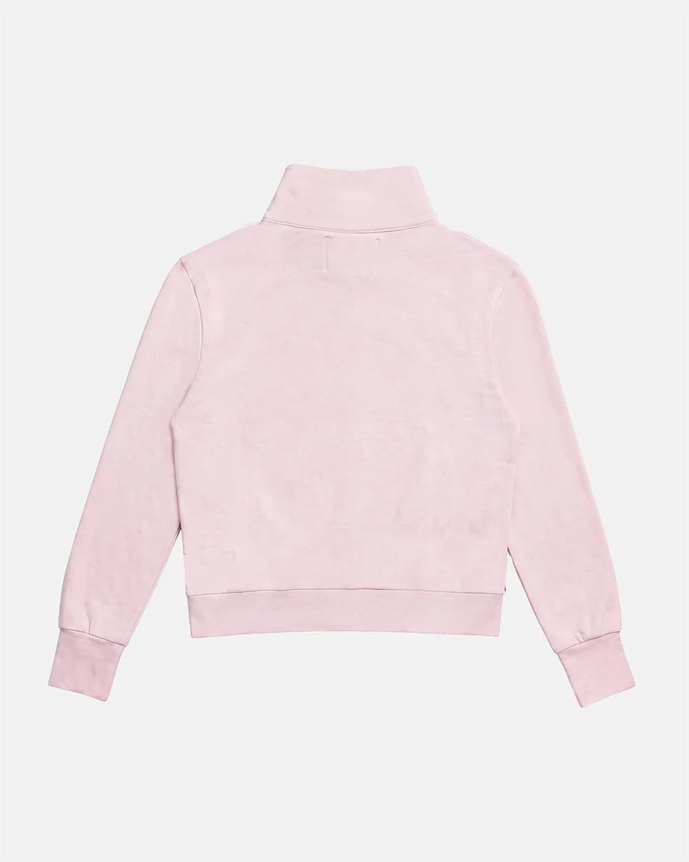 CROSSED ZIP HOODIE PINK 3