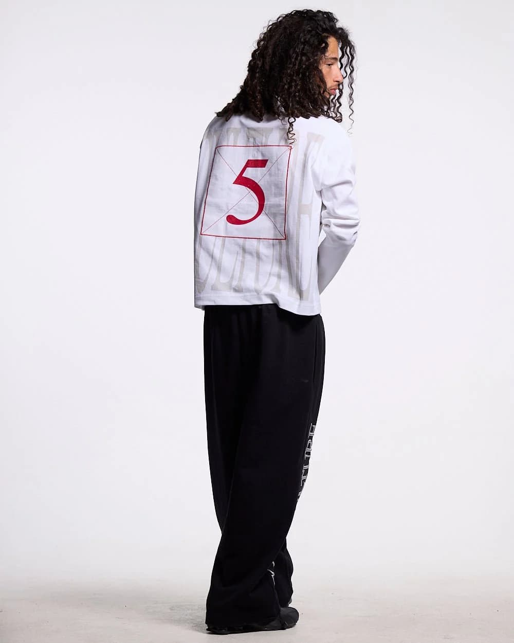PAUSE LONGSLEEVE POLO WHITE by COLD CULTURE