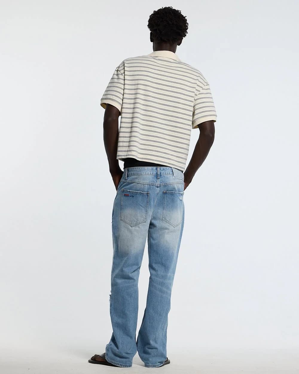 COURT FIELD KNIT POLO GREY 5