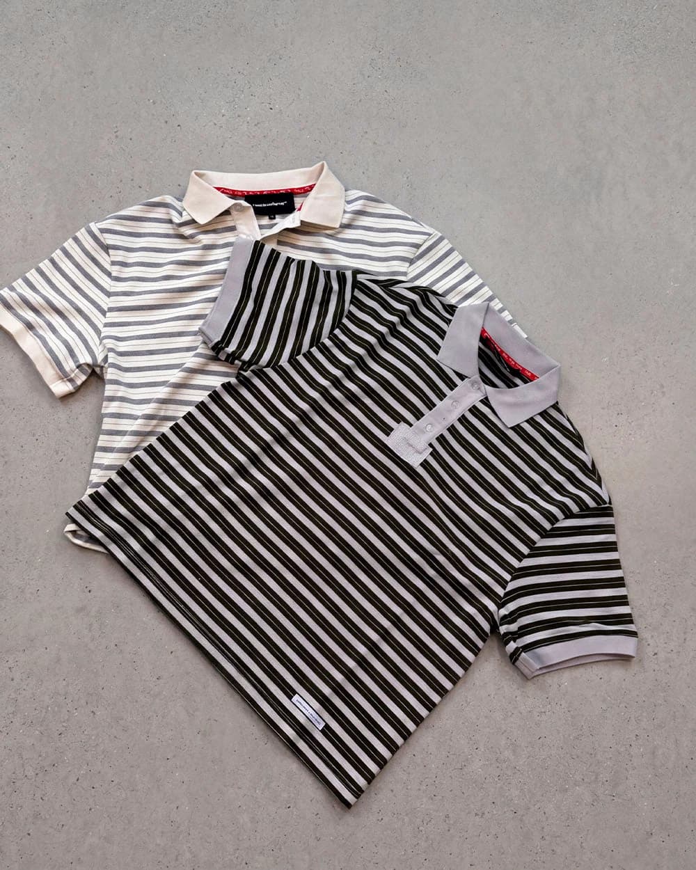 COURT FIELD KNIT POLO GREY 9