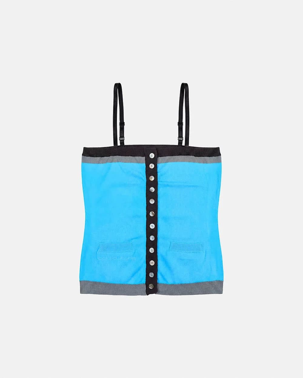 PIPE KNIT TOP BLUE 4