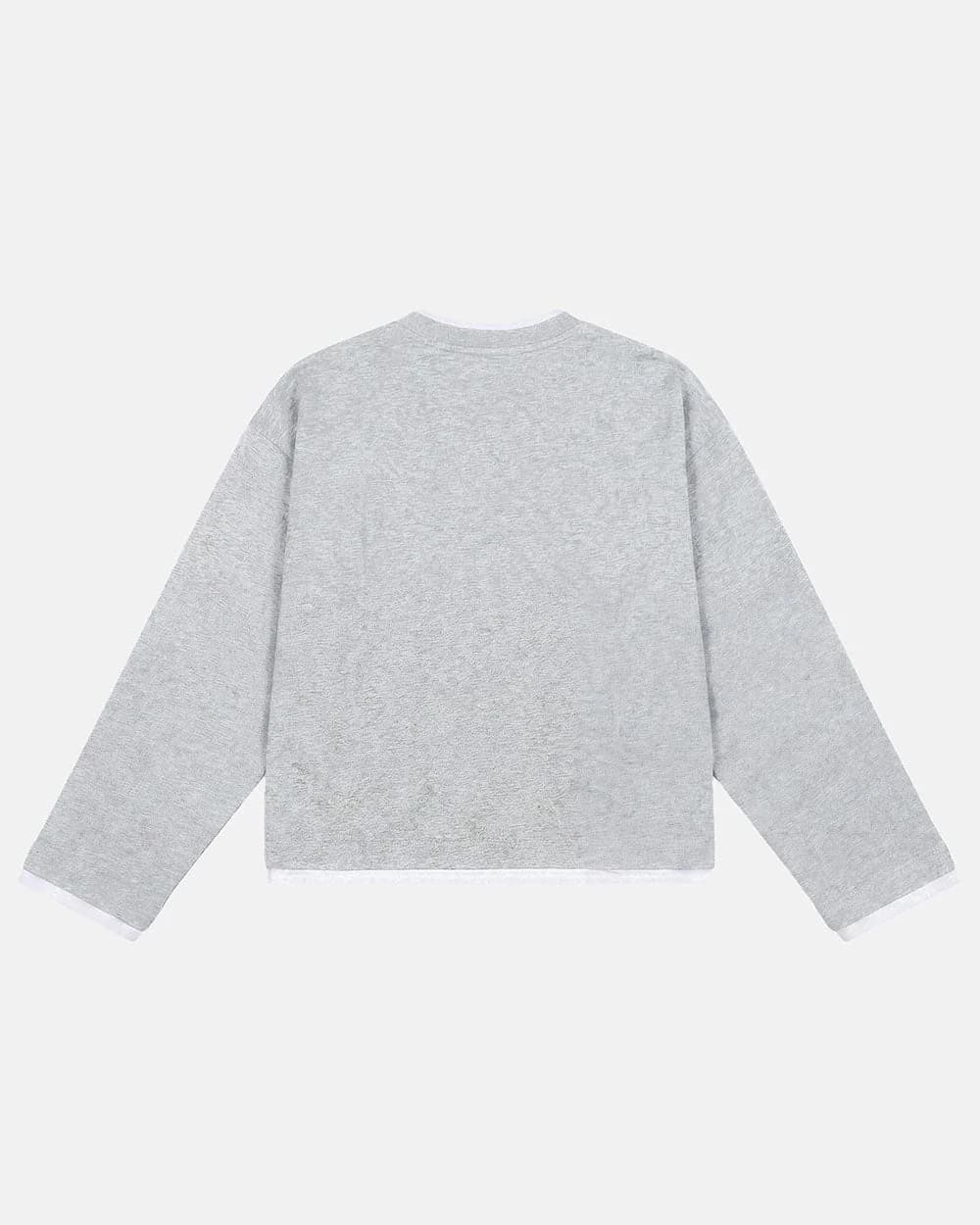 CAPUCCINO LONGSLEEVE HEATHER GREY by COLD CULTURE