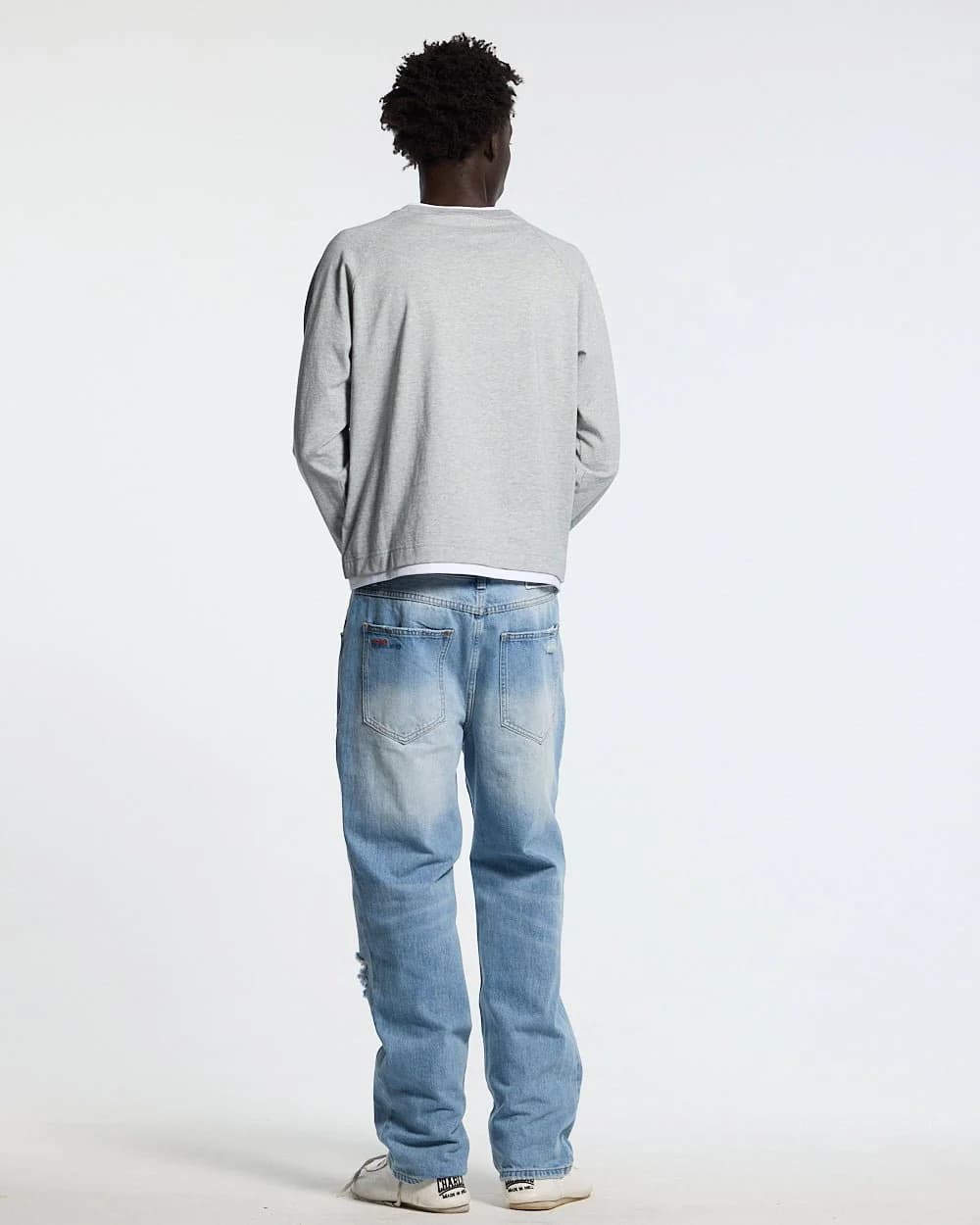 CAPUCCINO LONGSLEEVE HEATHER GREY by COLD CULTURE