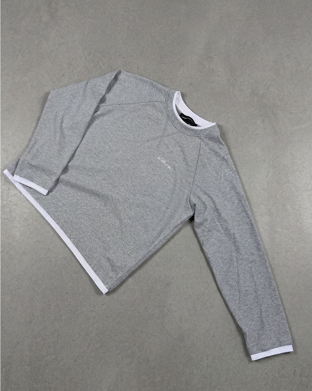 CAPUCCINO LONGSLEEVE HEATHER GREY by COLD CULTURE