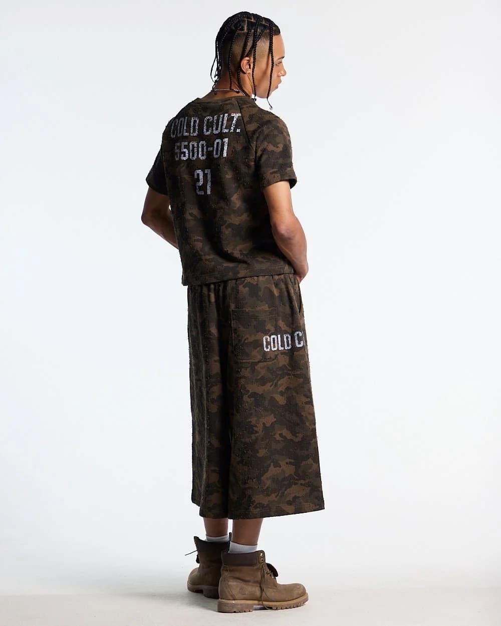 FRONT LINE TEE GREEN 6