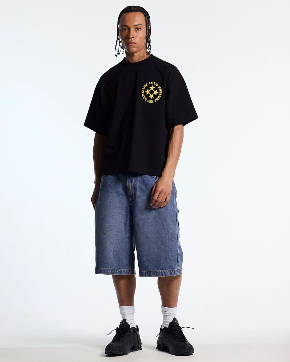 SCATTER TEE BLACK 5