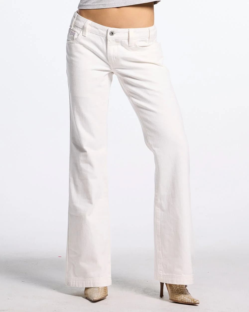 STIRRUP BOOTCUT WHITE 3