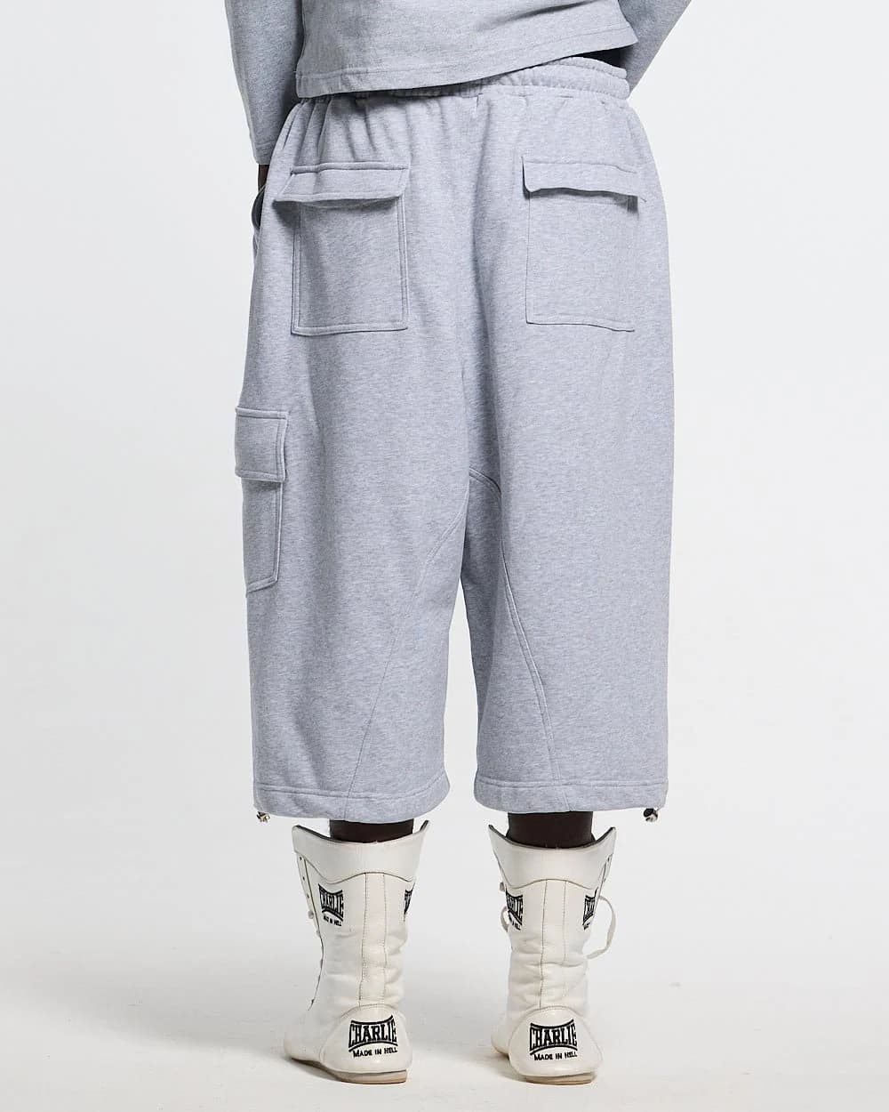 ICON SHORT HEATHER GREY 4