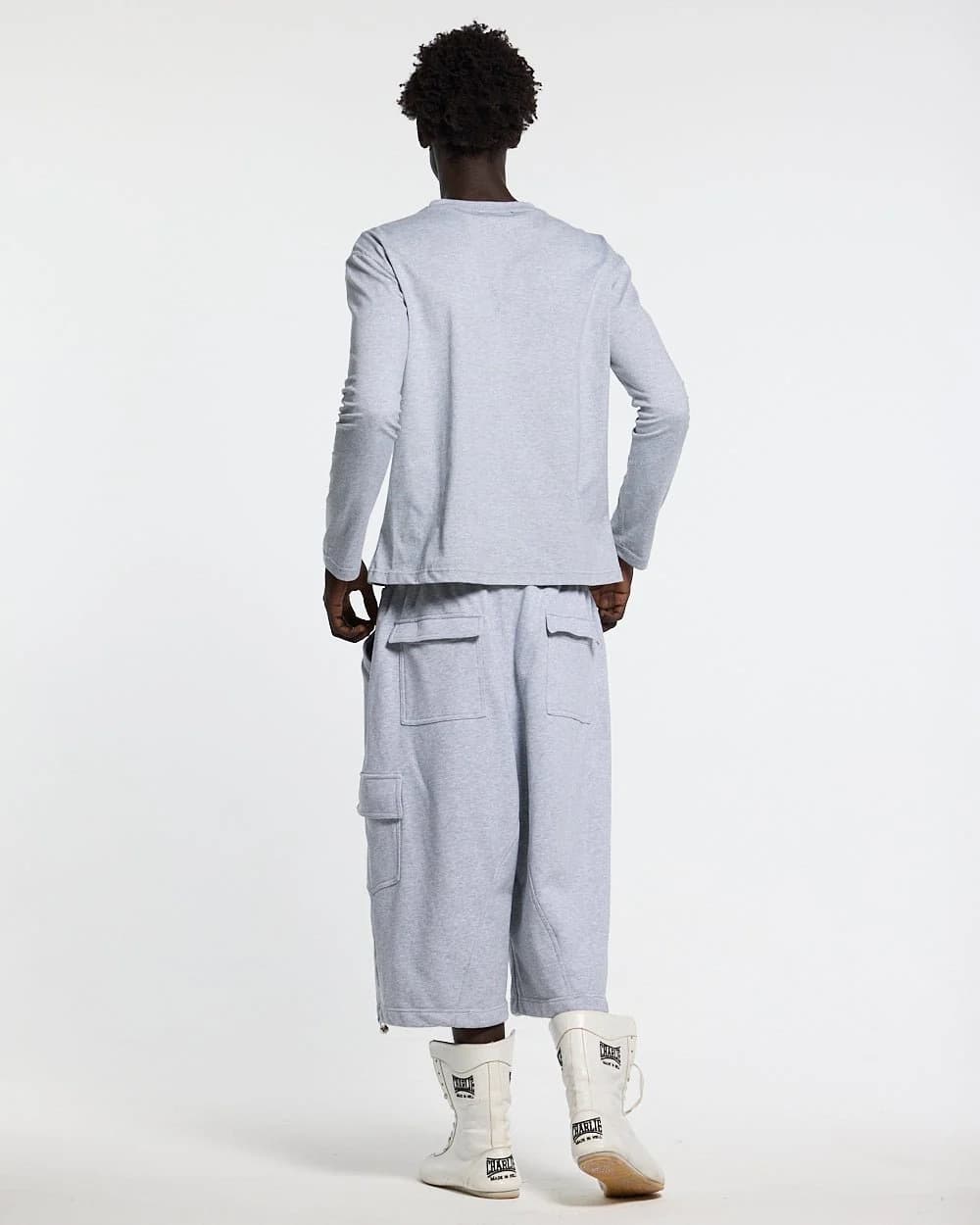 ICON SHORT HEATHER GREY 6