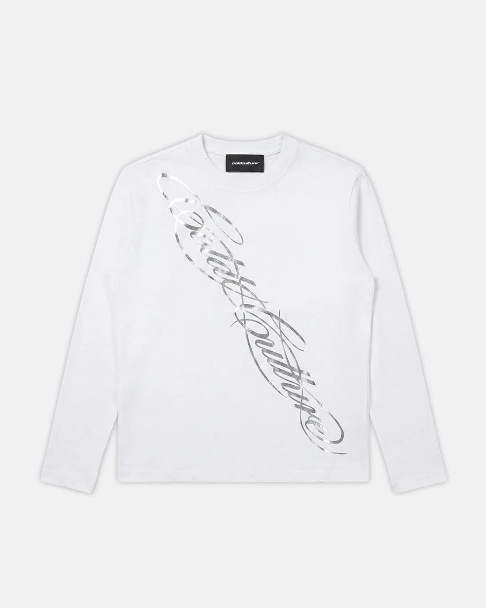 ICON LONGSLEEVE TEE WHITE 2