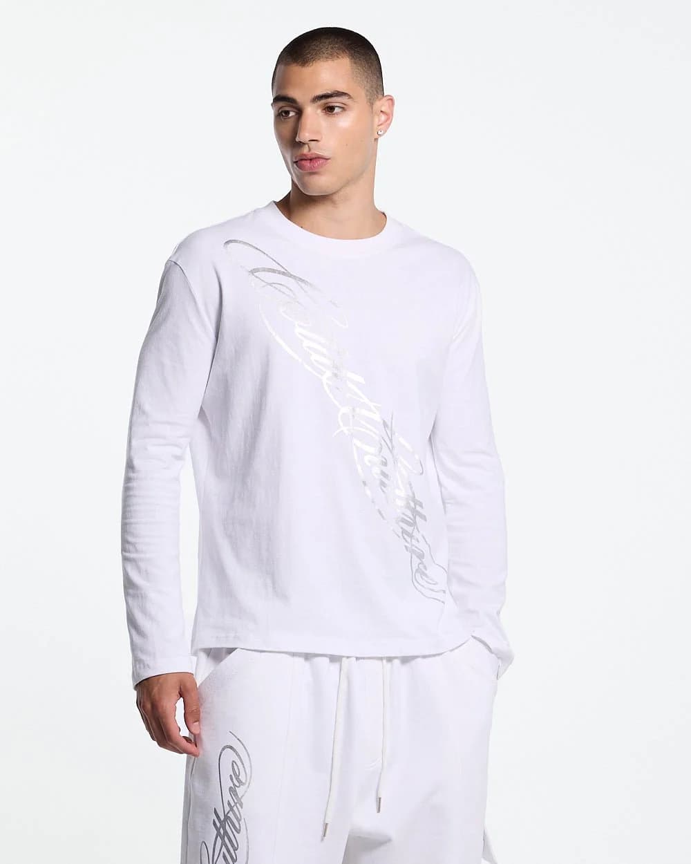 ICON LONGSLEEVE TEE WHITE by COLD CULTURE