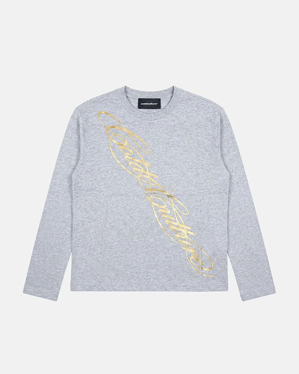 ICON LONGSLEEVE TEE HEATHER GREY by COLD CULTURE