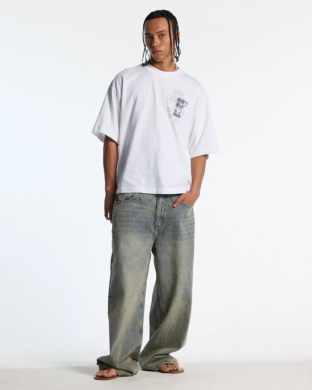BOARDING TEE WHITE 4