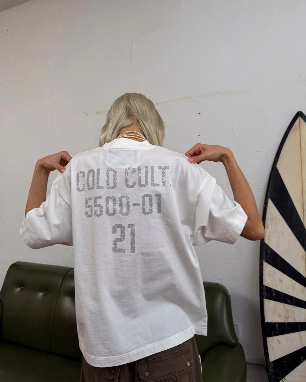 BOARDING TEE WHITE 6