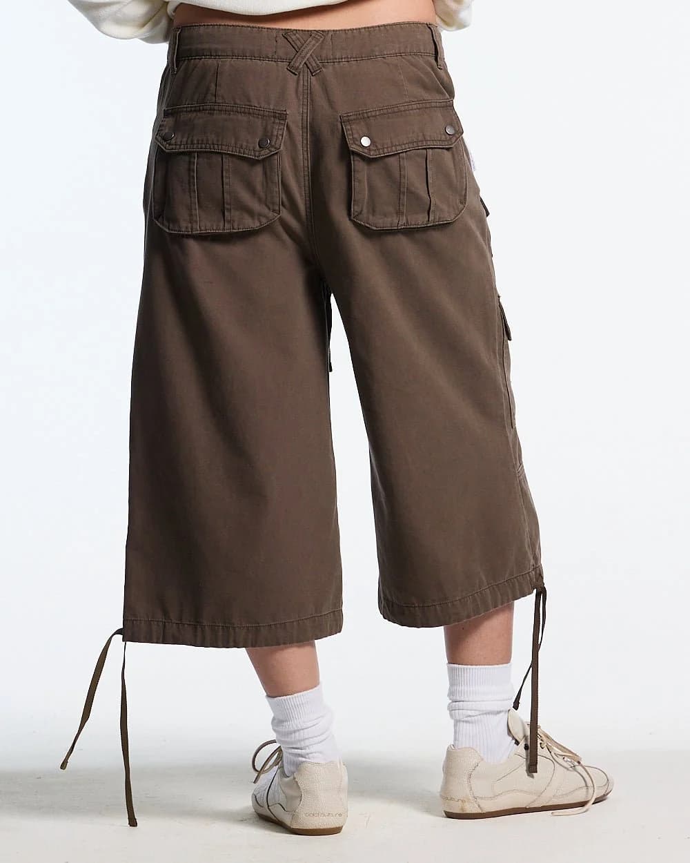 DUNE CAPRI PANTS BROWN 8