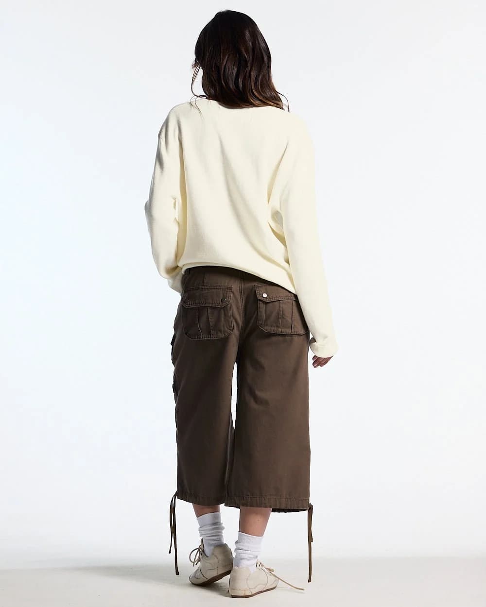 DUNE CAPRI PANTS BROWN 10