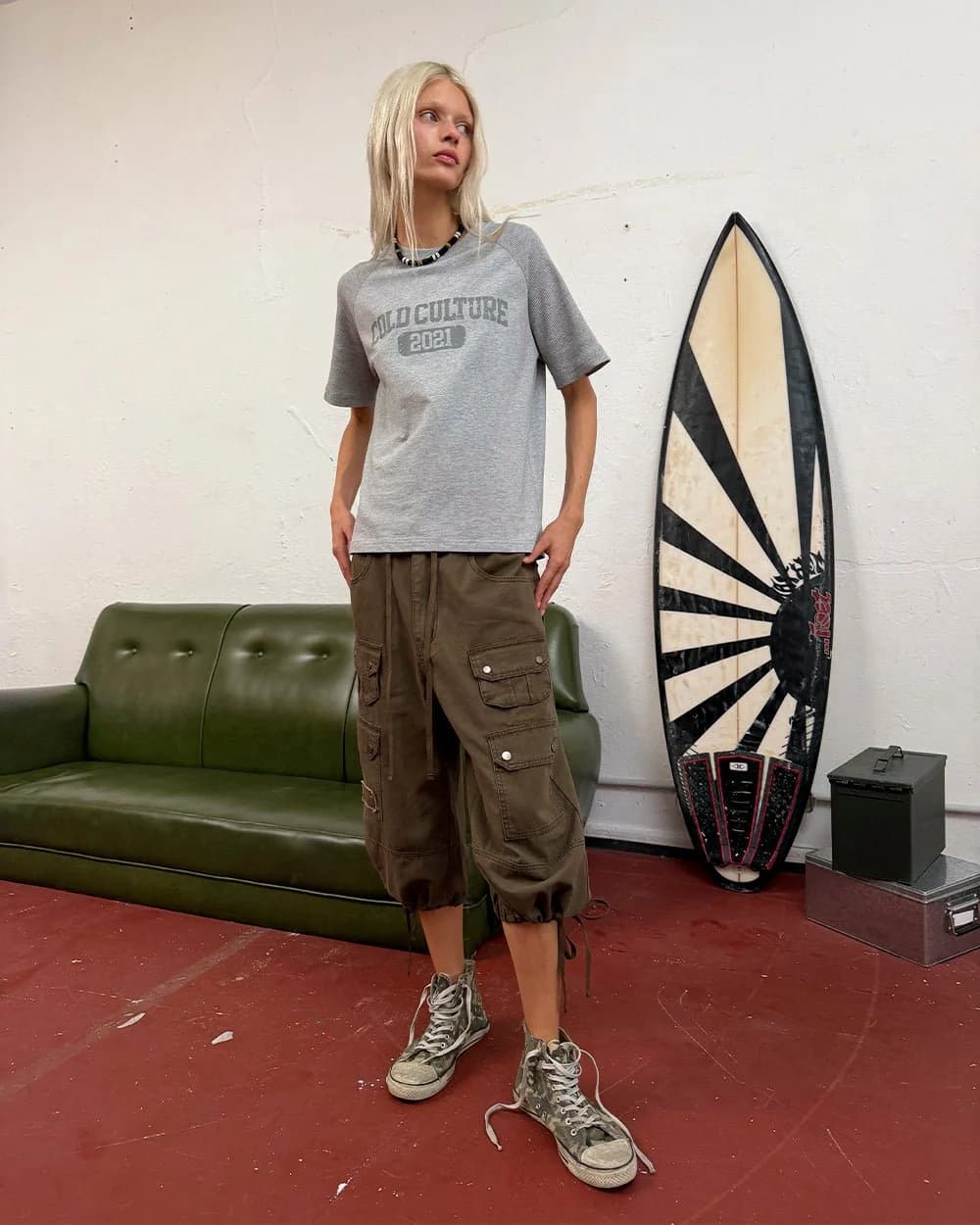 DUNE CAPRI PANTS BROWN 13