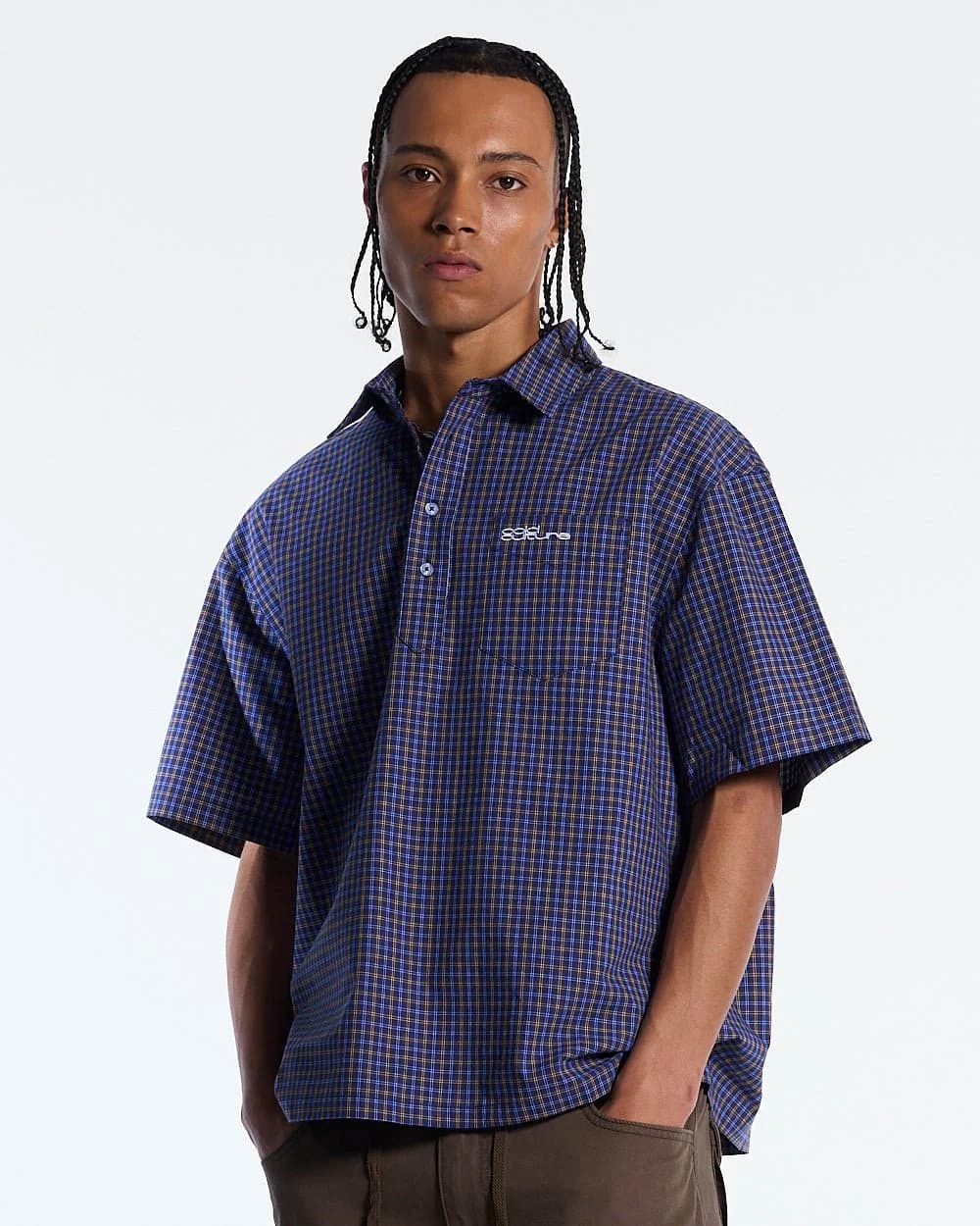 GRIZZLY SHIRT NAVY 2