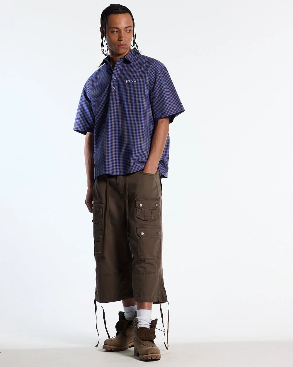 GRIZZLY SHIRT NAVY 5
