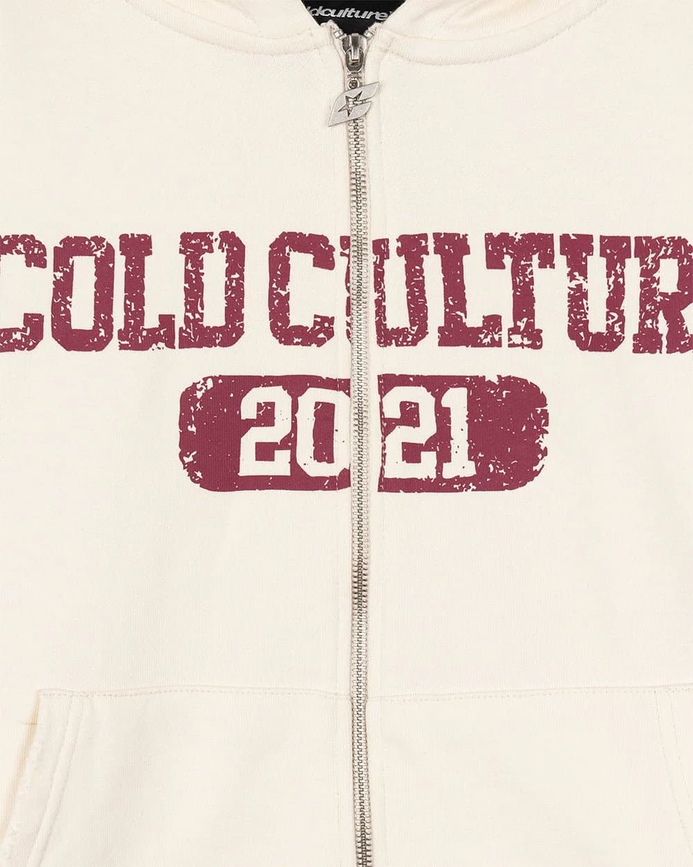 AVIATOR ZIP HOODIE WHITE 7
