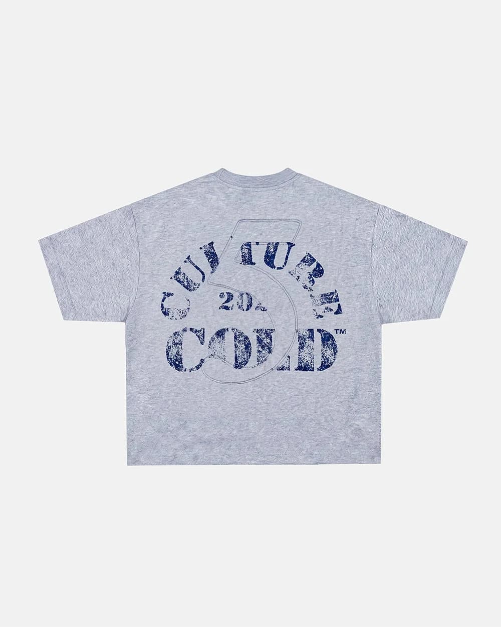 MARINE 55 TEE HEATHER GREY by COLD CULTURE