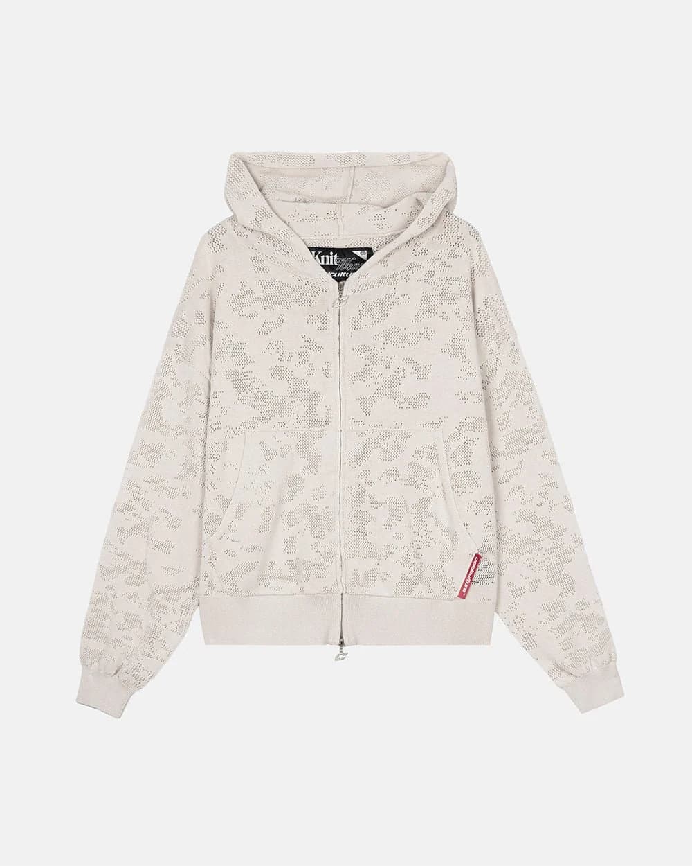 HURRACAINE ZIP KNIT WHITE by COLD CULTURE